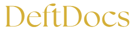 DeftDocs Logo